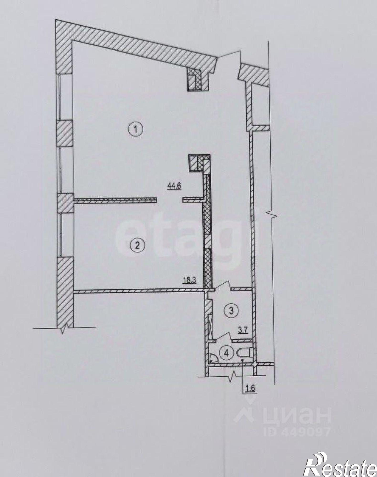 Купить помещение свободного назначения за 8 948 130 рублей на улица Николаева, 69Б