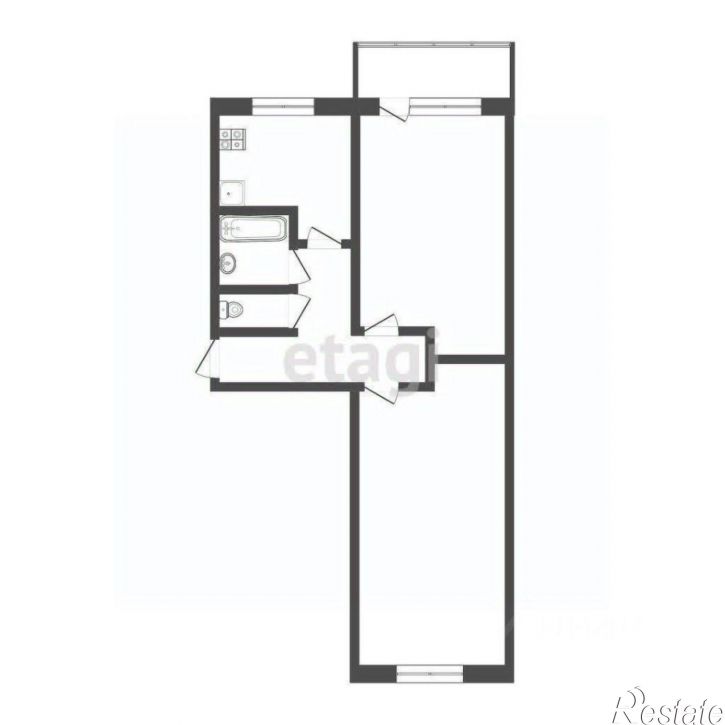 2-комн квартира г-к Коминтерна, 16,  д. 16