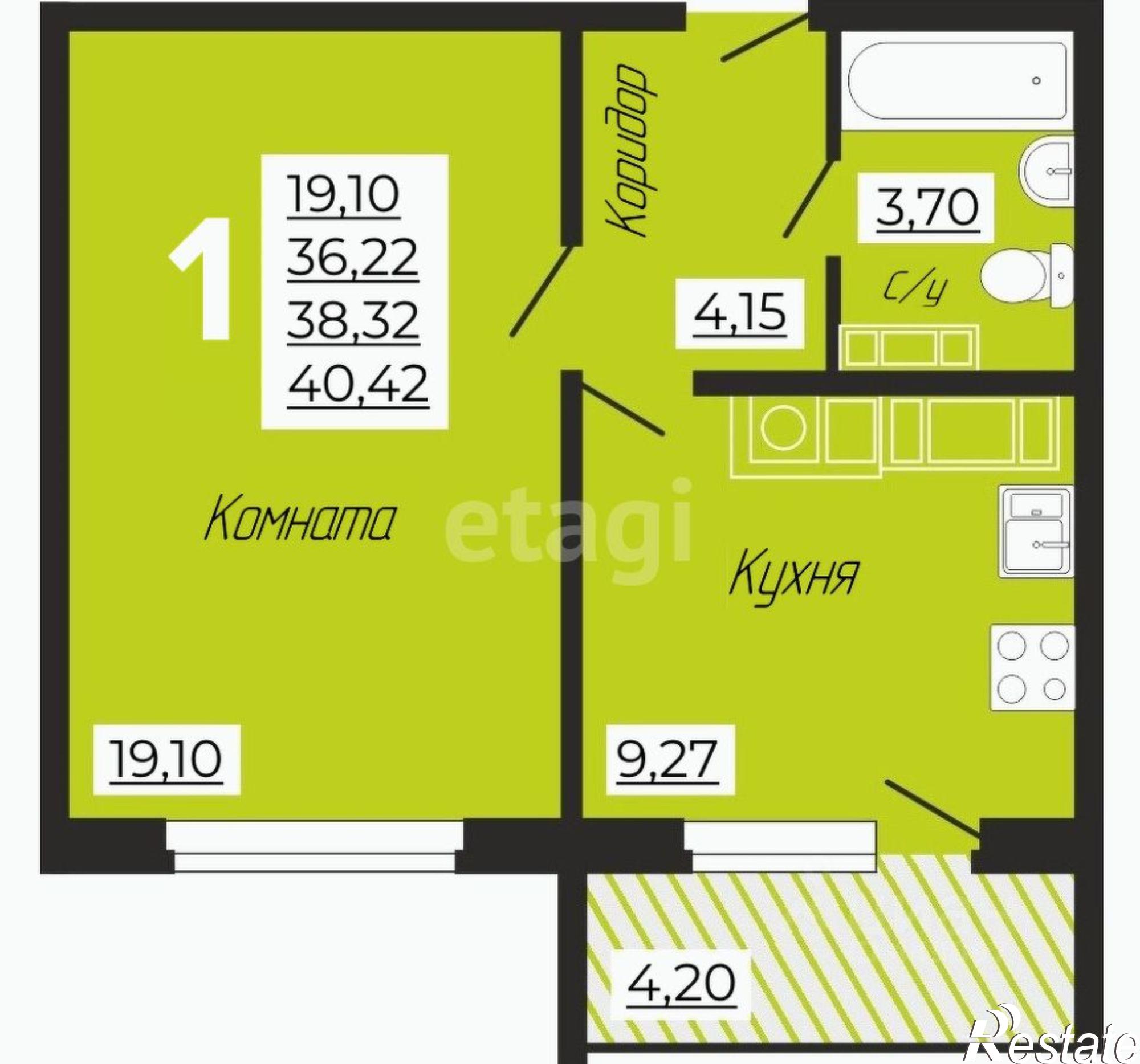 Купить квартиру за 3 300 000 рублей на Звёздная улица, 2А