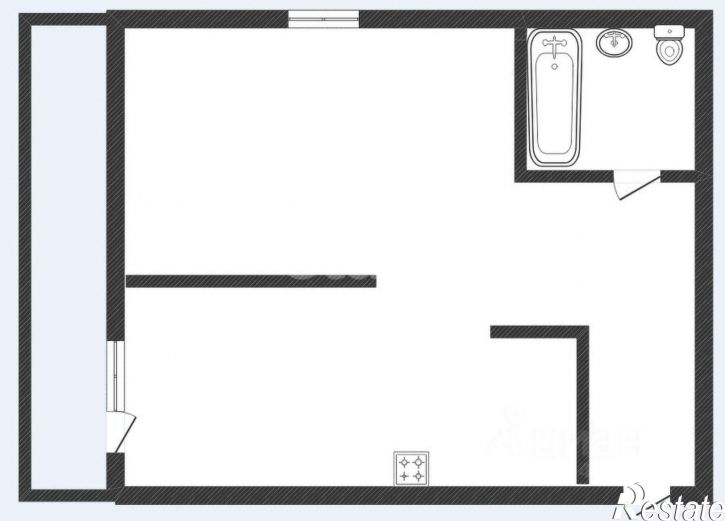 1-комн квартира Юбилейная улица, 8,  д. 8