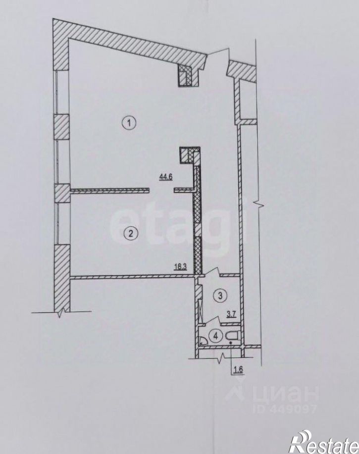 Помещение свободного назначения улица Николаева, 69Б,  д. 69Б