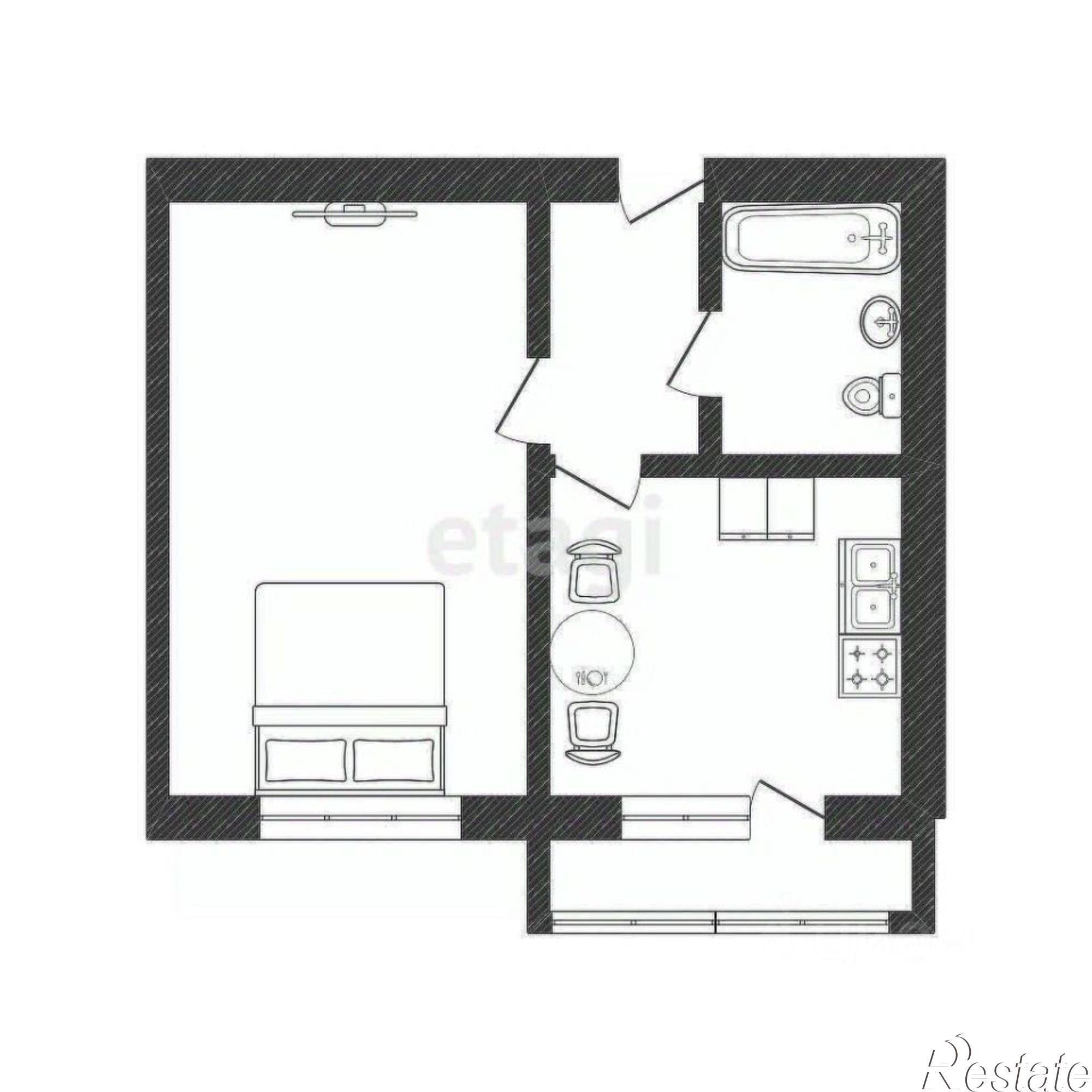 Купить квартиру за 4 250 000 рублей на ул Попова, 113