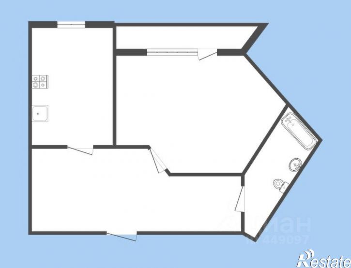1-комн квартира пр-кт Гагарина, 26,  д. 26