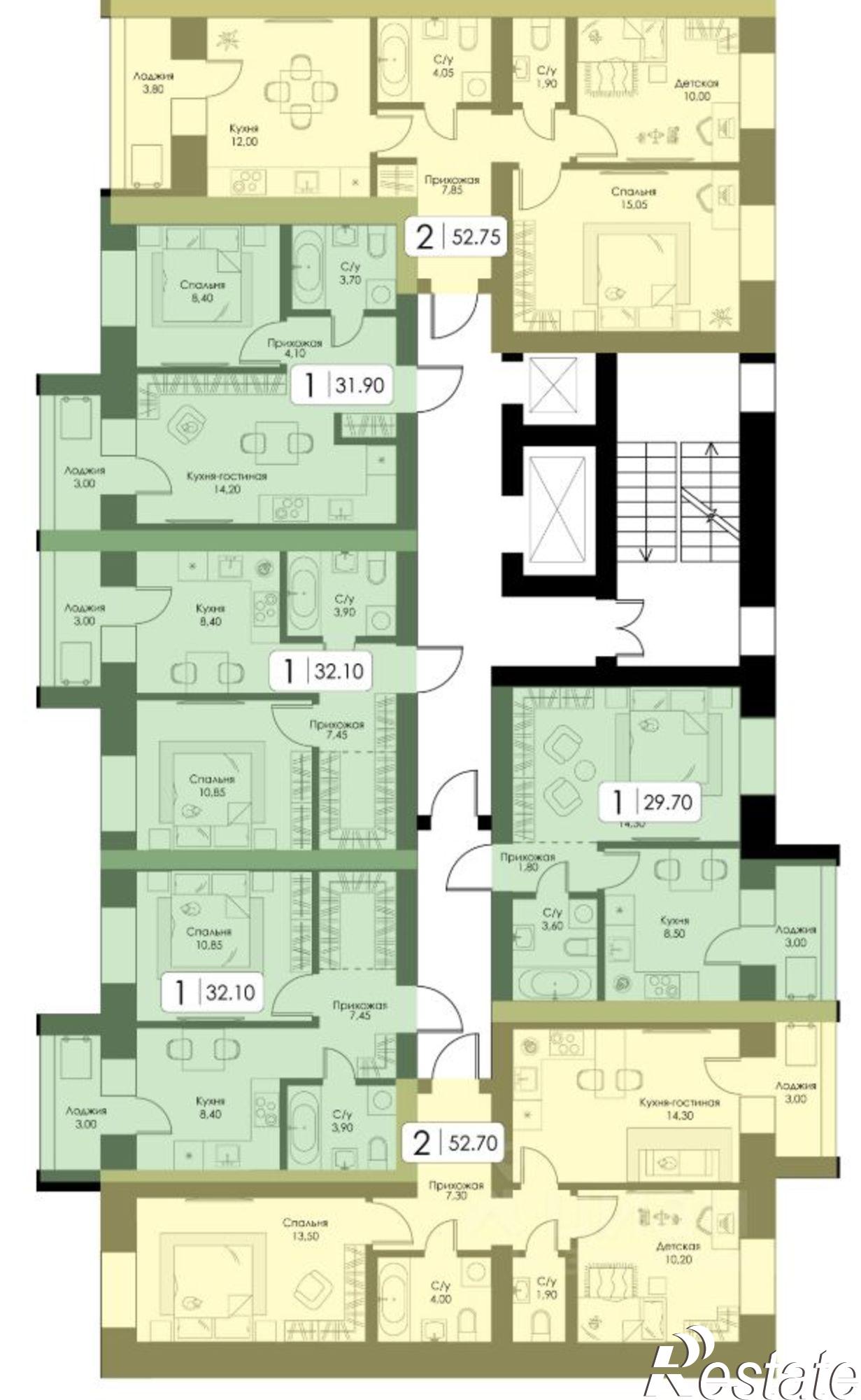 Купить квартиру за 3 612 860 рублей на Ипподромный проезд, 30