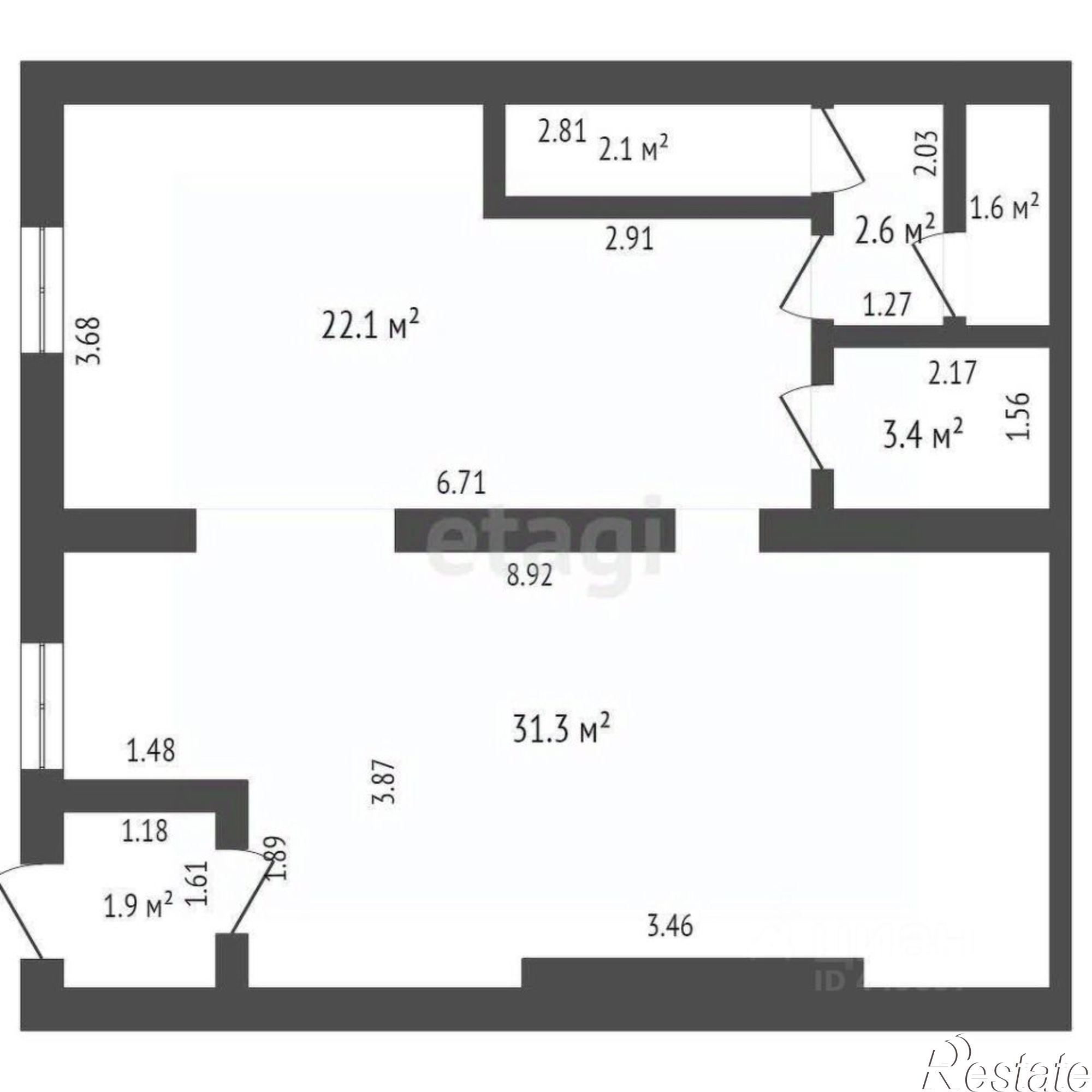 Купить помещение свободного назначения за 4 650 030 рублей на ул Фрунзе, 38А