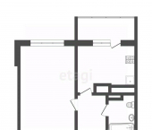 1-комн, 36кв м, этаж 1/10 поселок Королевка, 13