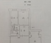 3-комн, 72кв м, этаж 2/2 ул Крупской, 63/2