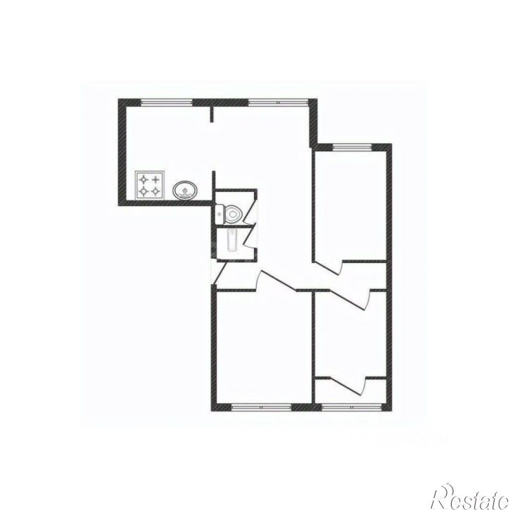 3-комн квартира ул Седова, 8,  д. 8