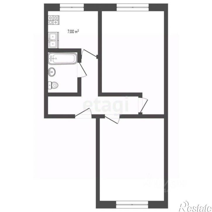 Комната ул Черняховского, 8А,  д. 8А