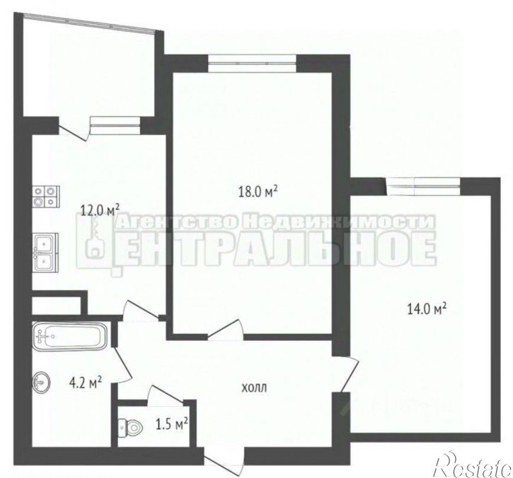 2-комн квартира ул 12 лет Октября, 9А,  д. 9А