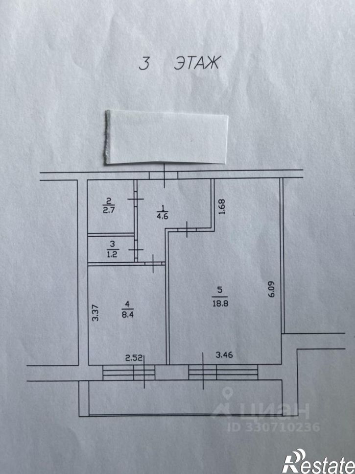 1-комн квартира улица Тенишевой, 31,  д. 31