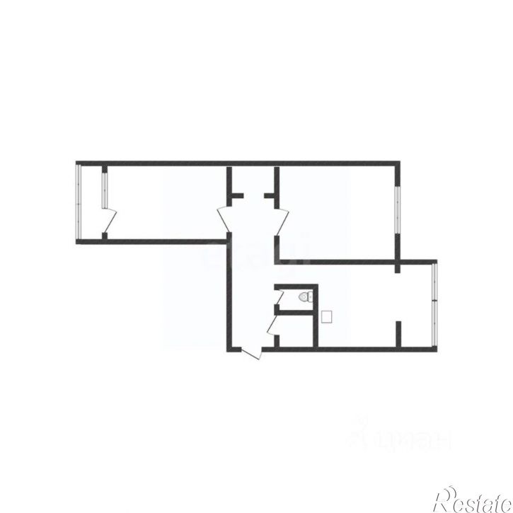 2-комн квартира поселок Королевка, 3А,  д. 3А