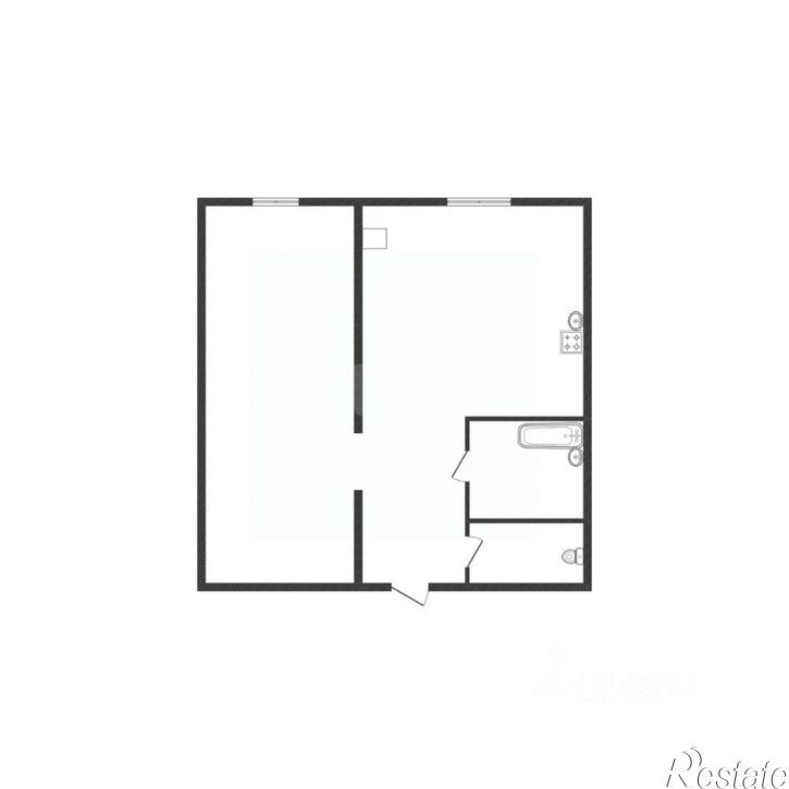 1-комн квартира Южный мкр, 39В,  д. 39В