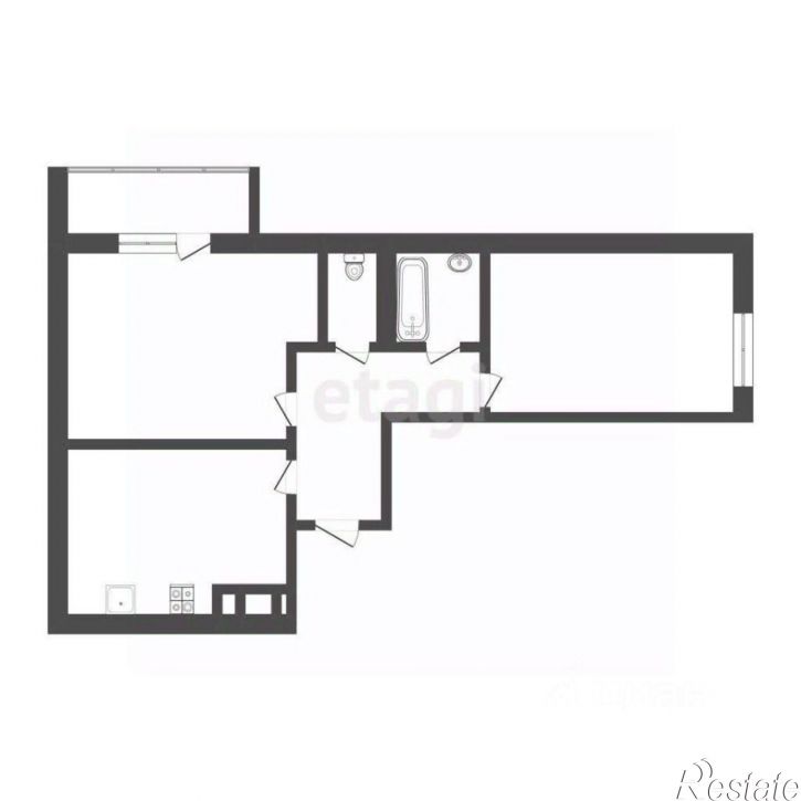 2-комн квартира ул Ударников, 38,  д. 38