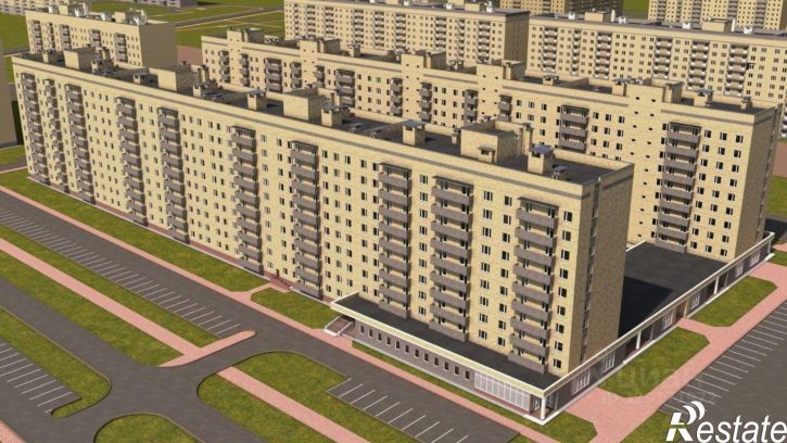2-комн квартира в новом доме ул 100-летия комсомола, 1,  д. 1