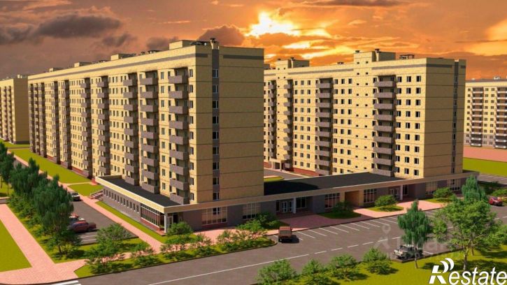 2-комн квартира в новом доме ул 100-летия комсомола, 1,  д. 1
