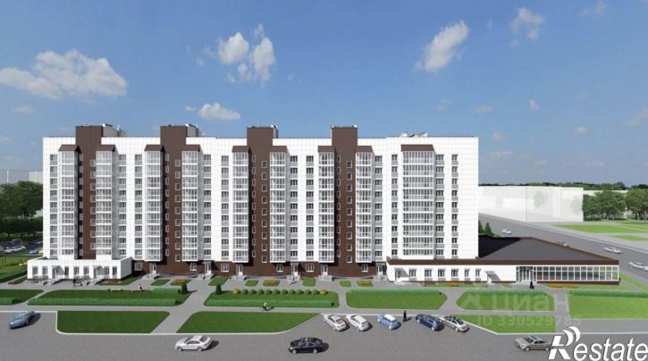 1-комн квартира в новом доме ул Нормандия-Неман, 30А,  д. 30А