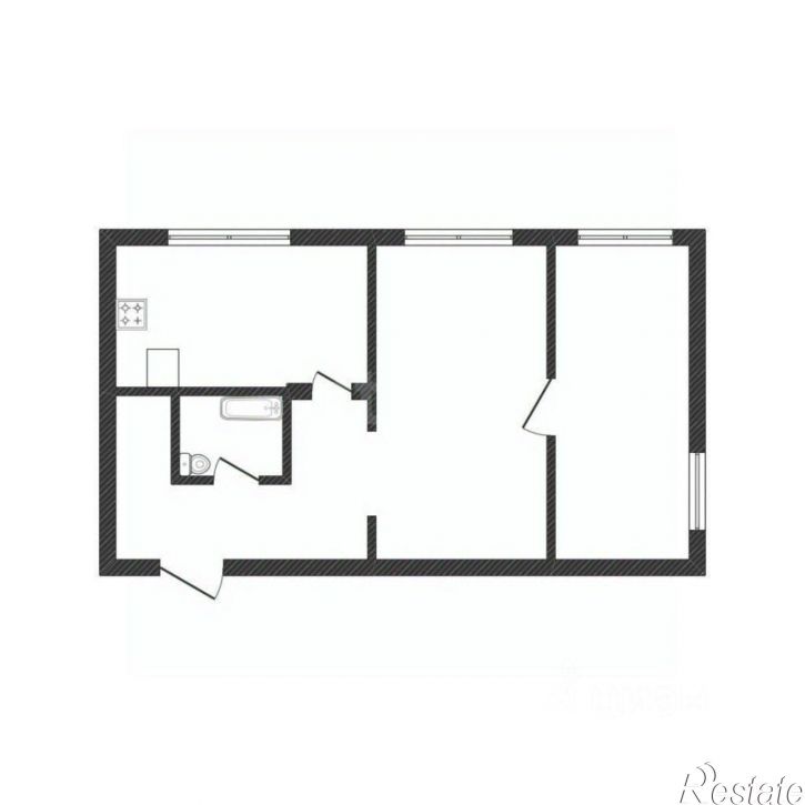 2-комн квартира ул Ломоносова, 17А,  д. 17А