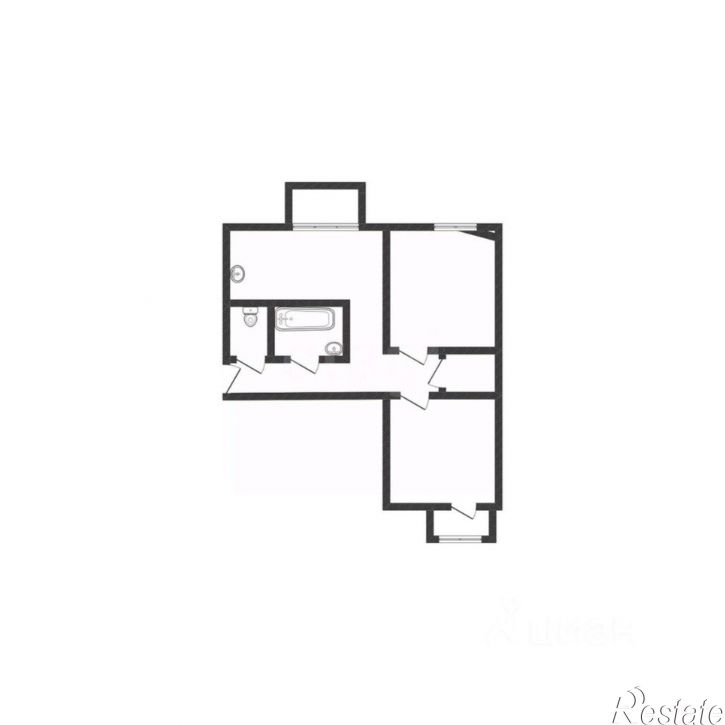 2-комн квартира ул Рыленкова, 11В,  д. 11В