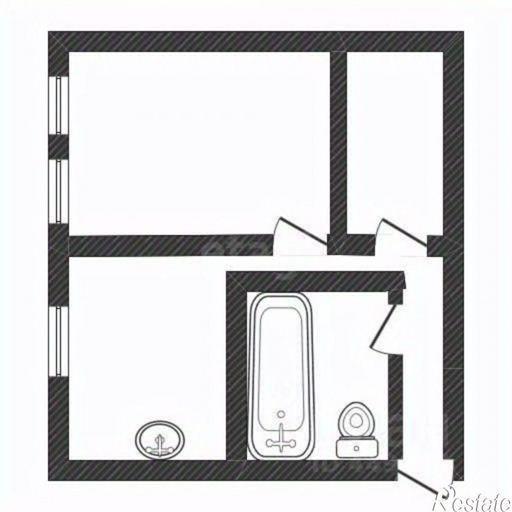 2-комн квартира ул Котовского, 3А,  д. 3А