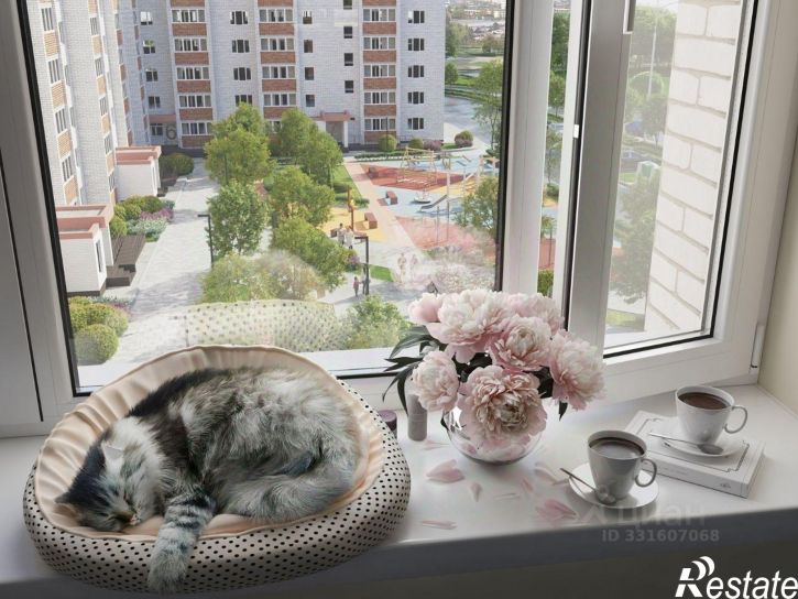 2-комн квартира в новом доме Ипподромный пр-д, 24,  д. 24