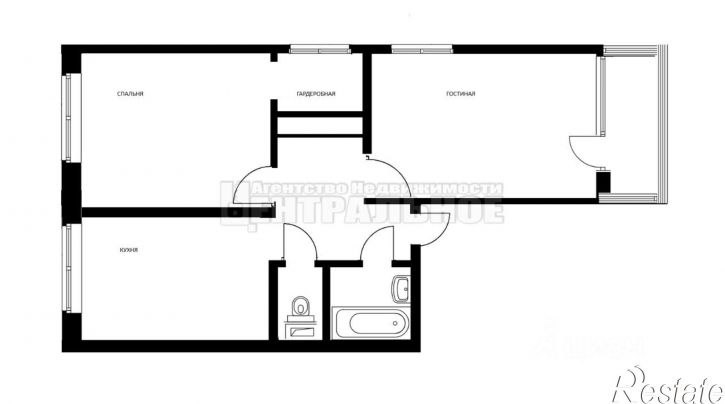 2-комн квартира лн Красноармейской Слободы 2-я, 5,  д. 5