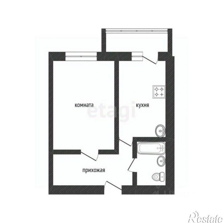 1-комн квартира Южный мкр, 25А,  д. 25А
