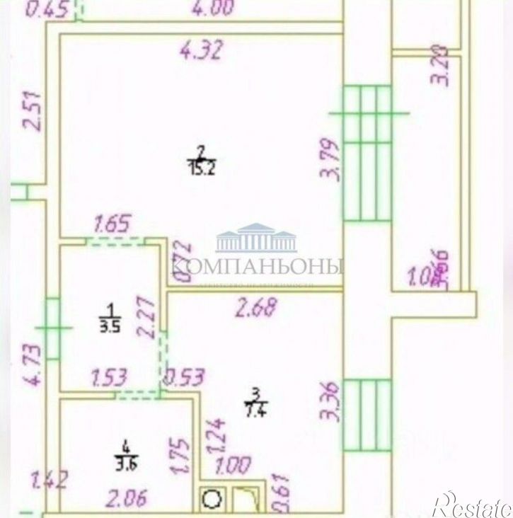 1-комн квартира ул 25 Сентября, 20,  д. 20