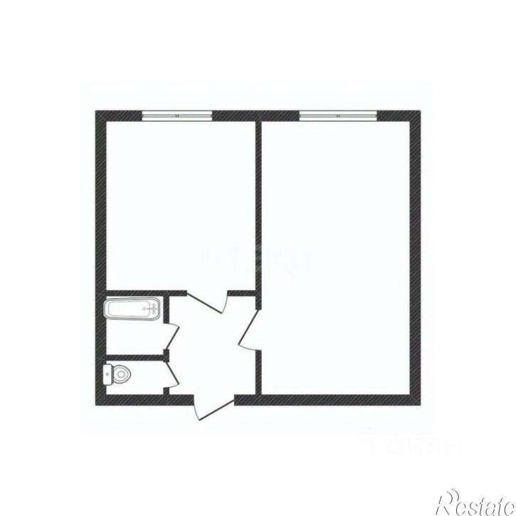 2-комн квартира ул Рыленкова, 6А,  д. 6А