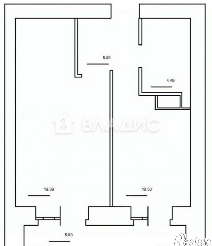 1-комн квартира Краснинское шоссе, 20,  д. 20