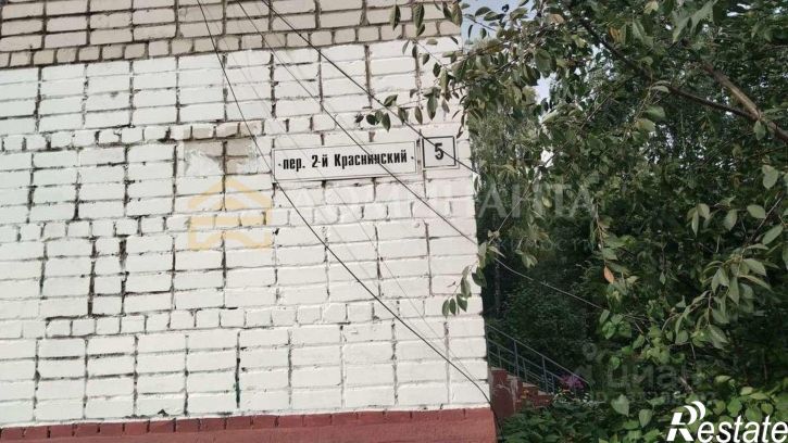 1-комн квартира пер Краснинский 2-й, 5,  д. 5