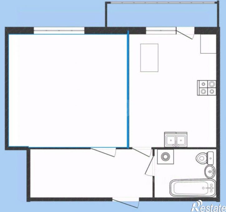 1-комн квартира Тульский пер, 1,  д. 1