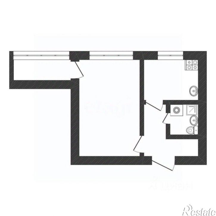 1-комн квартира ул 25 Сентября, 62 1,  д. 62 1,  к. 1