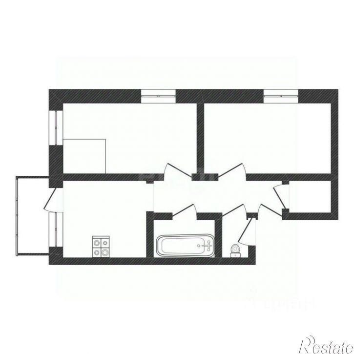 2-комн квартира ул Ракитная, 32,  д. 32