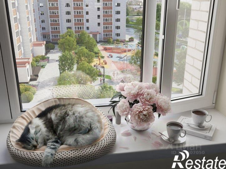 2-комн квартира в новом доме Ипподромный пр-д, 24,  д. 24