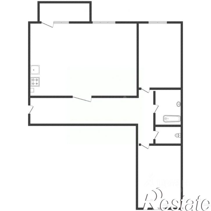 3-комн квартира улица Шевченко, 6 к1,  д. 6 к1