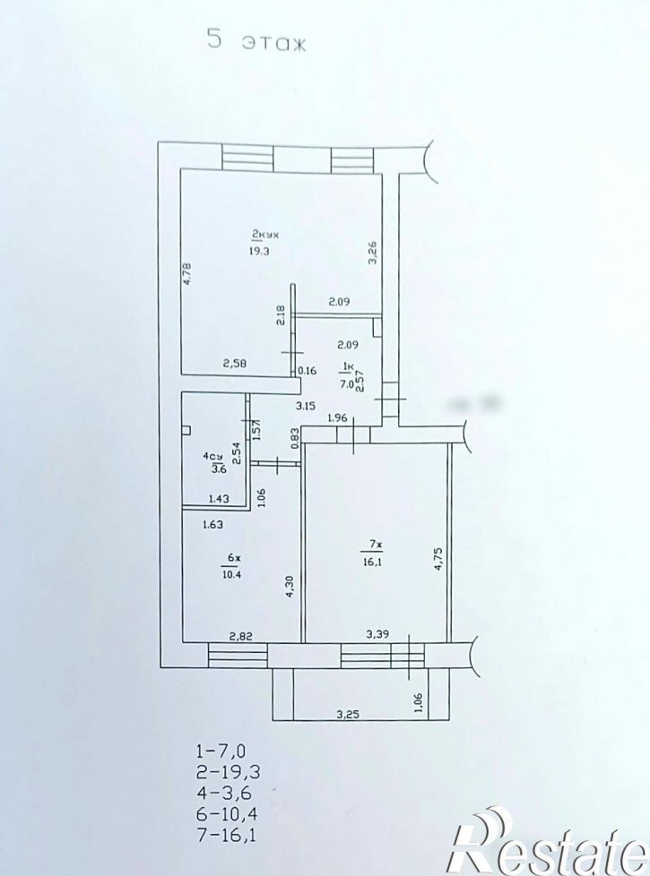 2-комн квартира Марии Октябрьской, 16